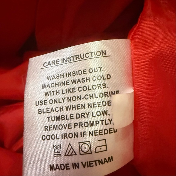 Nine West Red Trench Coat XXL – Double Breasted Belted Jacket NWT - Picture 9 of 10